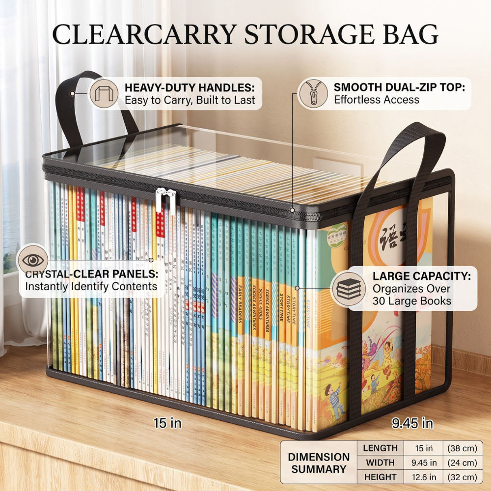 Bolsa de almacenamiento ClearCarry