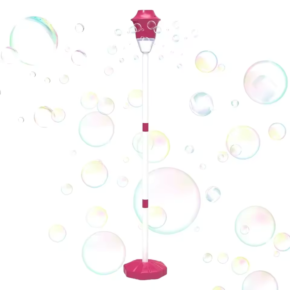 Máquina de burbujas con luz