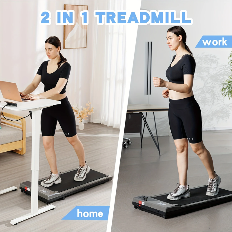 Easy Walk - Caminadora portátil, plegable y silenciosa para el hogar y la oficina