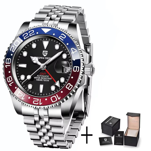 Reloj GMT automático de viaje: diseñado para estilos de vida globales