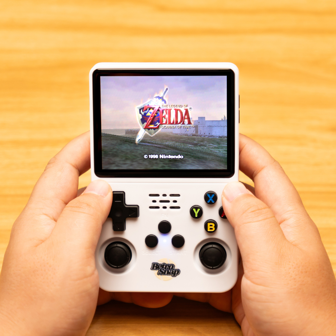 Consola RetroFynn — Sistema de juegos retro portátil (64GB / 128GB)