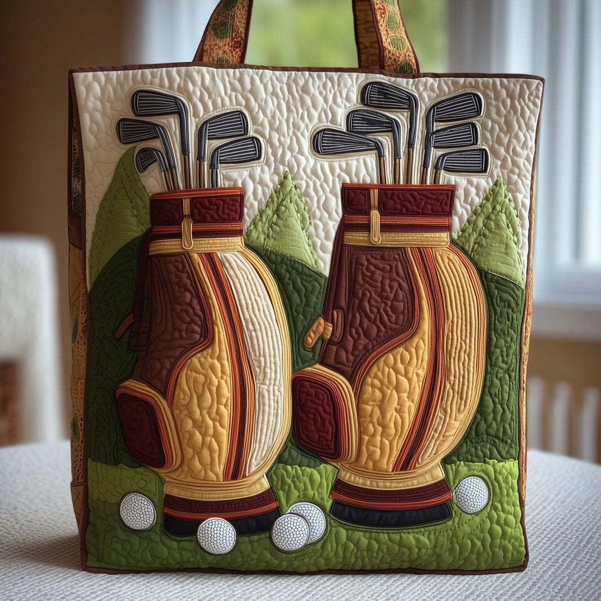 Azelia | Bolso Tote Acolchado de Golf