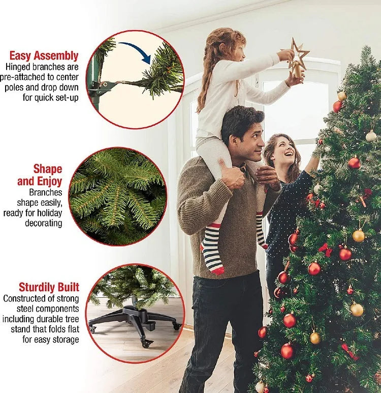 ⛄Gran Venta Navideña 2025 🎄Árbol de Navidad Mágico Retráctil con Control Remoto🎄