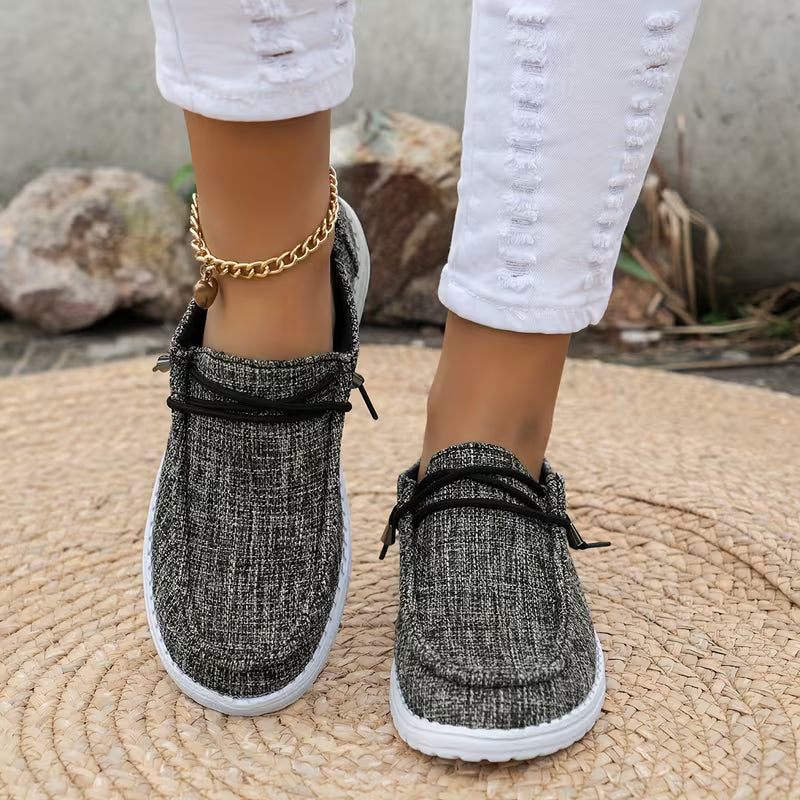 Zapatos casuales Linna: mocasines transpirables para mujer con suela antideslizante