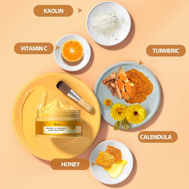 BrightSkin Turmeric Mask
