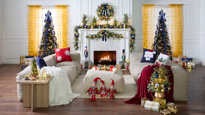 Árbol de Navidad preiluminado desplegable HolidayGlimmer de 7½ pies