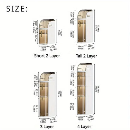 SMART Rolling Bathroom Cabinet