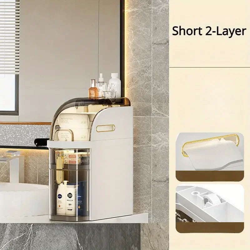 SMART Rolling Bathroom Cabinet