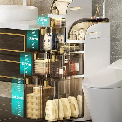SMART Rolling Bathroom Cabinet