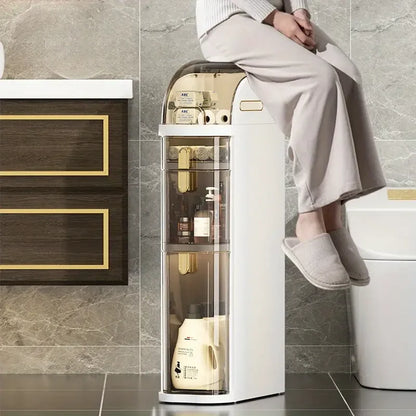 SMART Rolling Bathroom Cabinet
