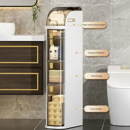 SMART Rolling Bathroom Cabinet