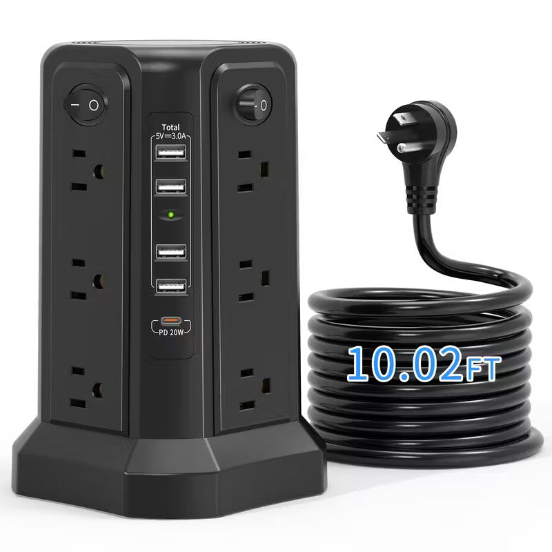 Centro de alimentación inteligente con USB