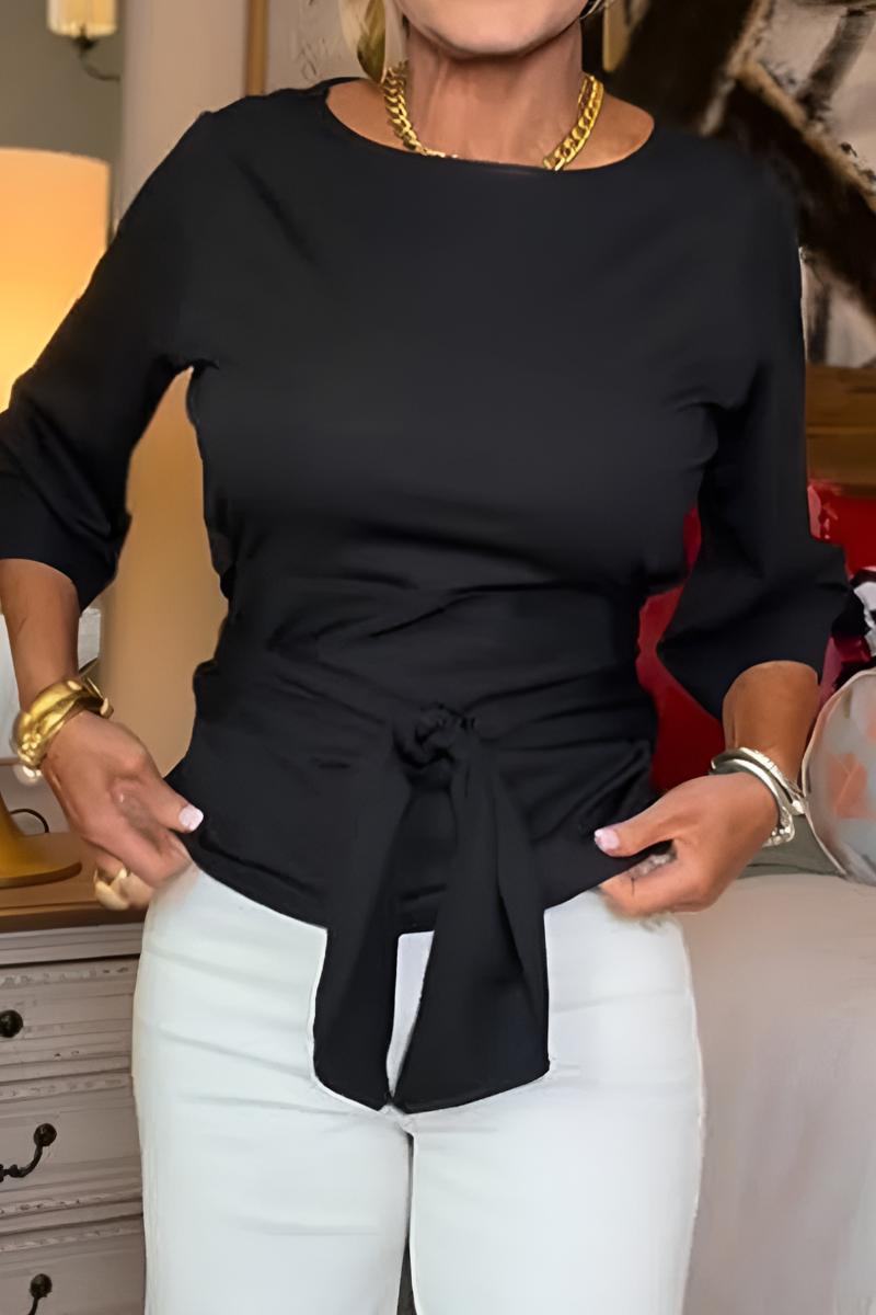 Daria™ | Top Elegante con Lazo en la Cintura (1+1 Gratis)
