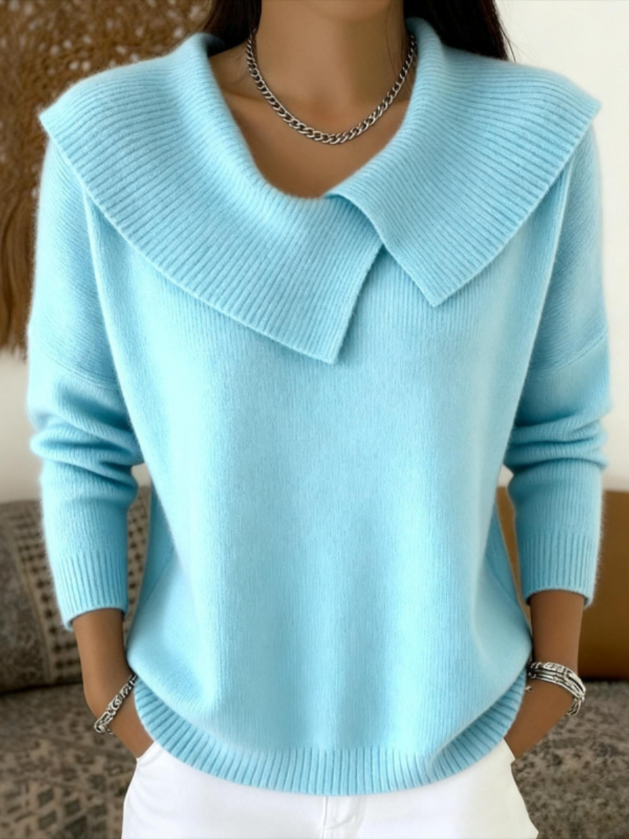 Lucia | Jersey calentito con cuello suave