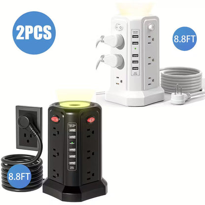 Centro de alimentación inteligente con USB