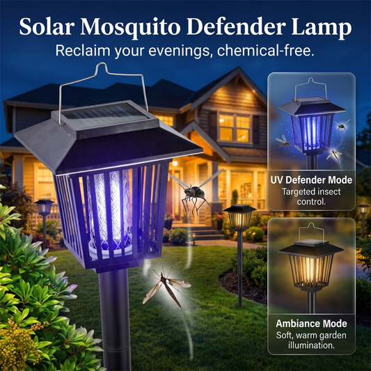 Lámpara solar repelente de mosquitos
