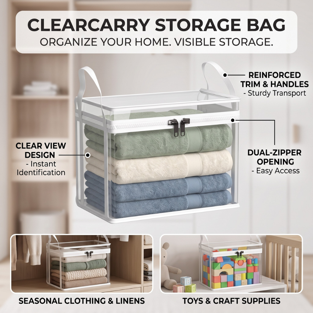 Bolsa de almacenamiento ClearCarry