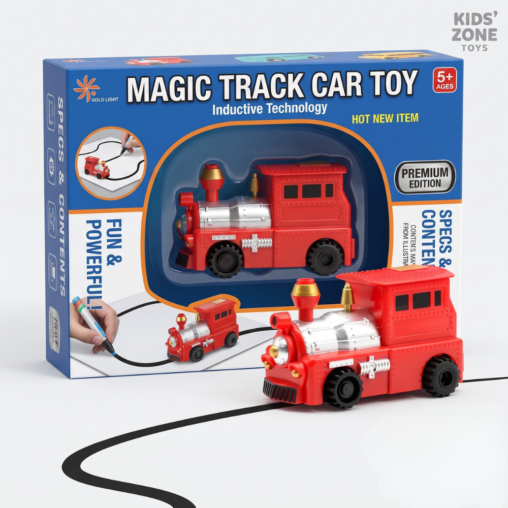 Juguete de coche de pista mágica