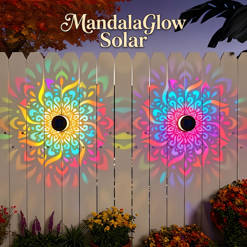 (1 + 1 Gratis) MandalaGlow Solar