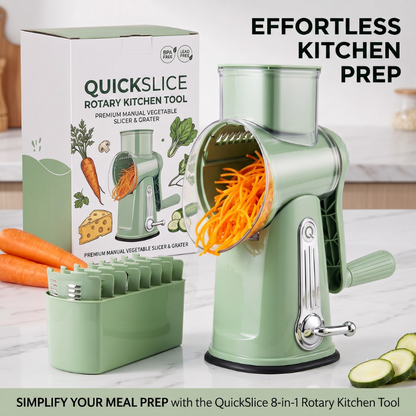 Herramienta de cocina giratoria QuickSlice