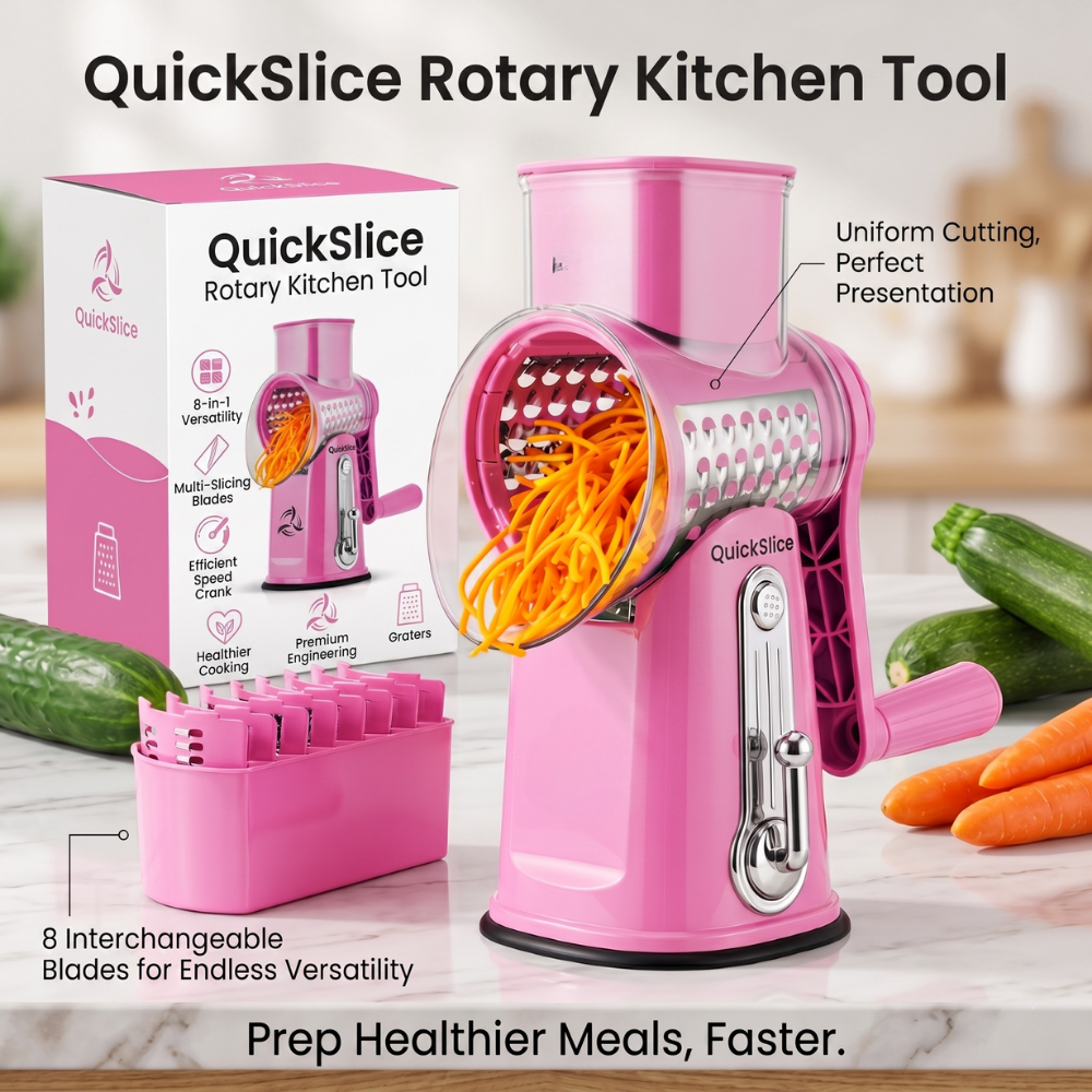 Herramienta de cocina giratoria QuickSlice