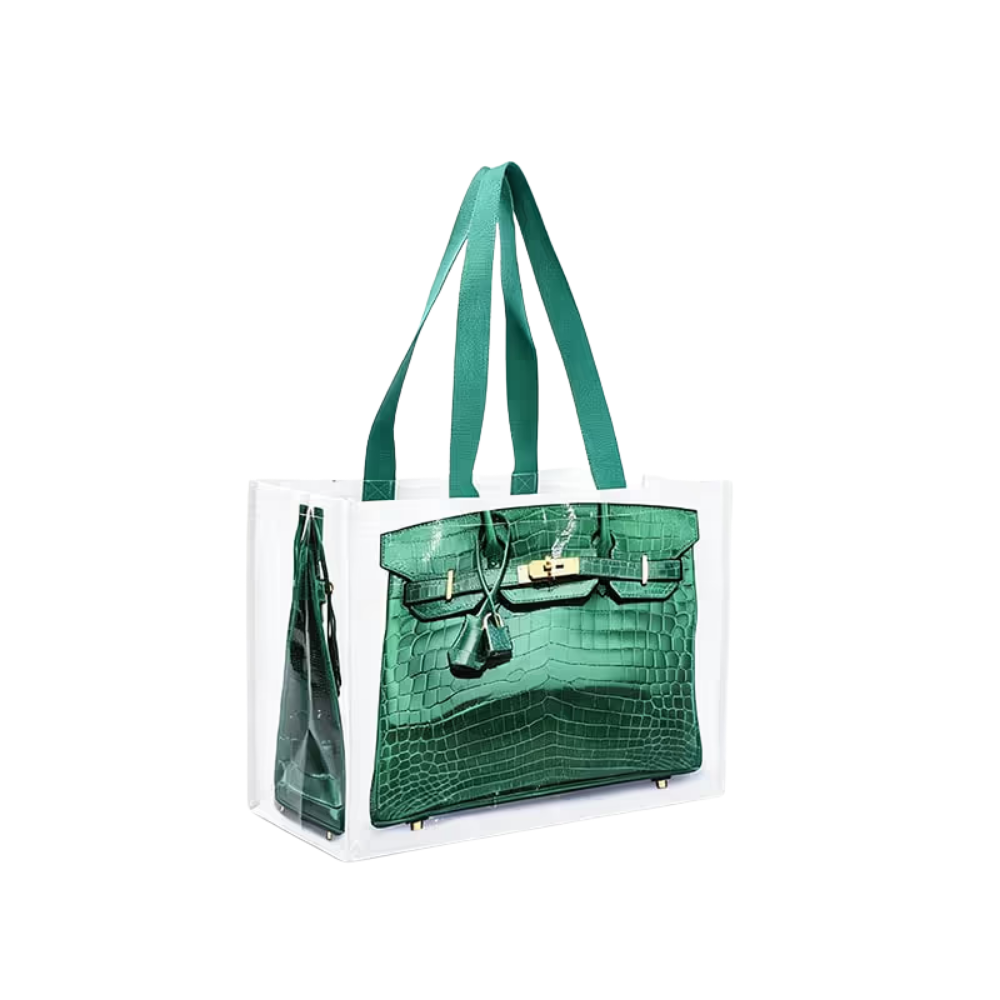 Sienna - Bolso de mano tejido estampado, set de 5 piezas