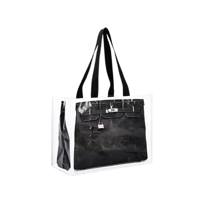 Sienna - Bolso de mano tejido estampado, set de 5 piezas