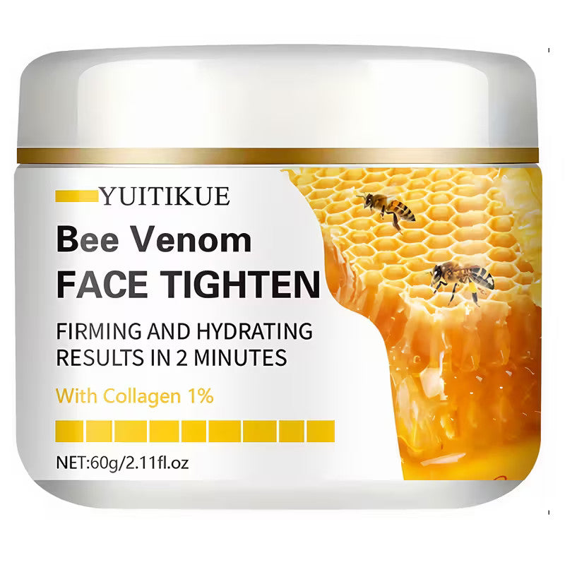 Crema facial reafirmante con veneno de abeja