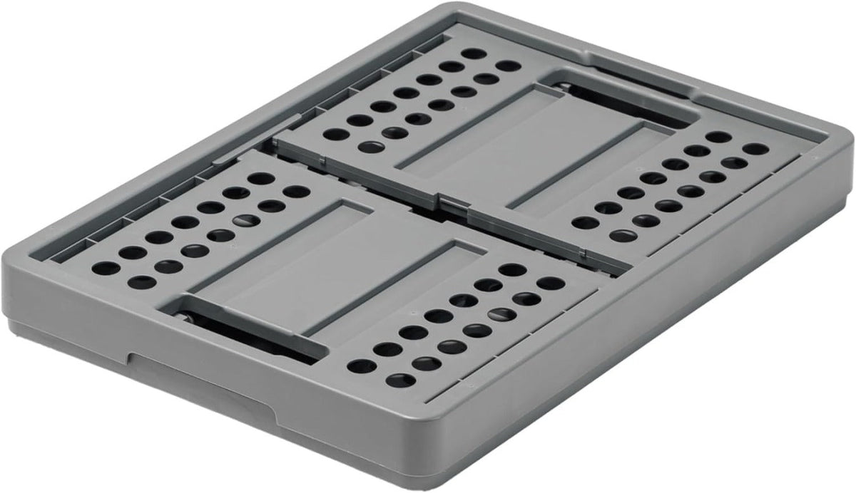 Carrito de compras plegable con 2 cajas de almacenamiento plegables
