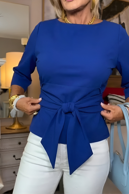 Daria™ | Top Elegante con Lazo en la Cintura (1+1 Gratis)
