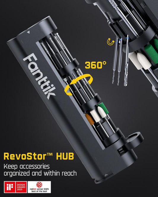 Kit de herramienta rotativa inalámbrica mini Master de 4V, motor sin escobillas de 25000 RPM