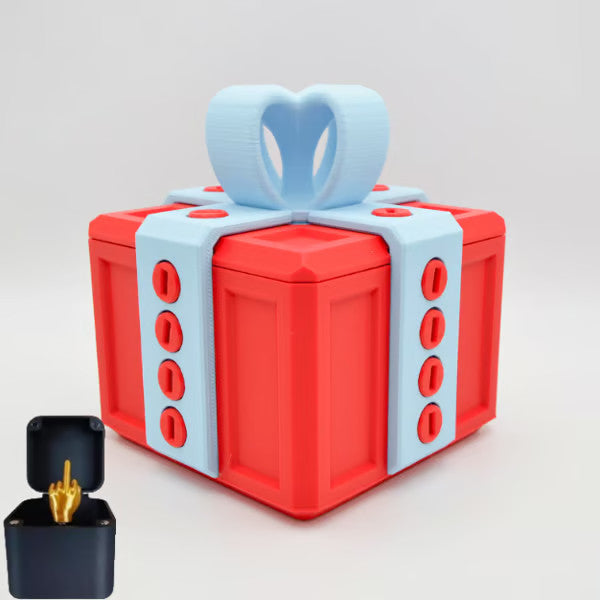 Caja de regalo de broma