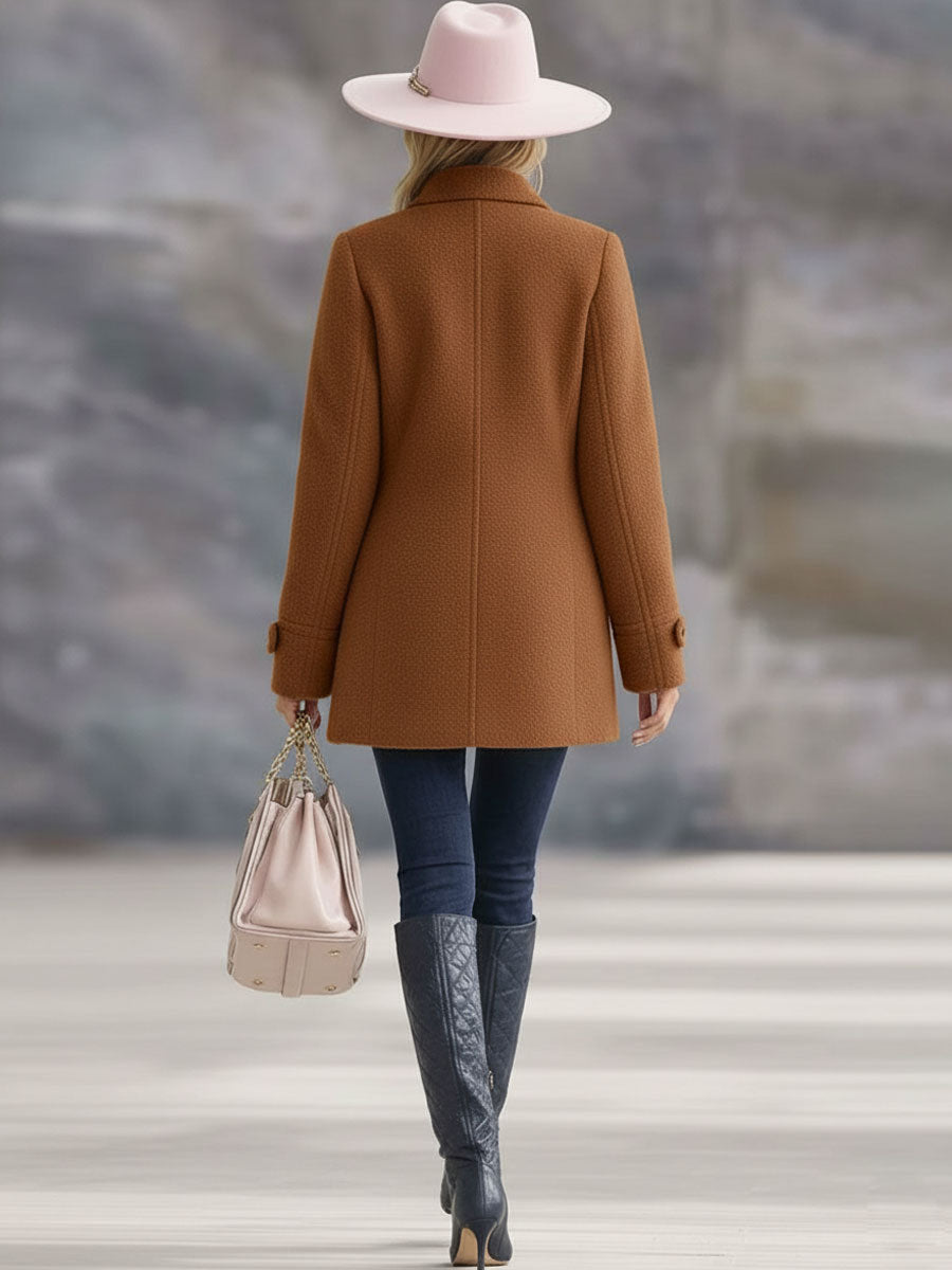 Chaqueta polar rosa vintage con cremallera