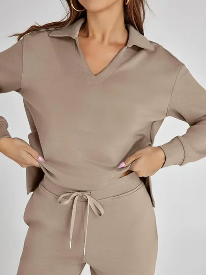 Violeta - Conjunto de sudadera