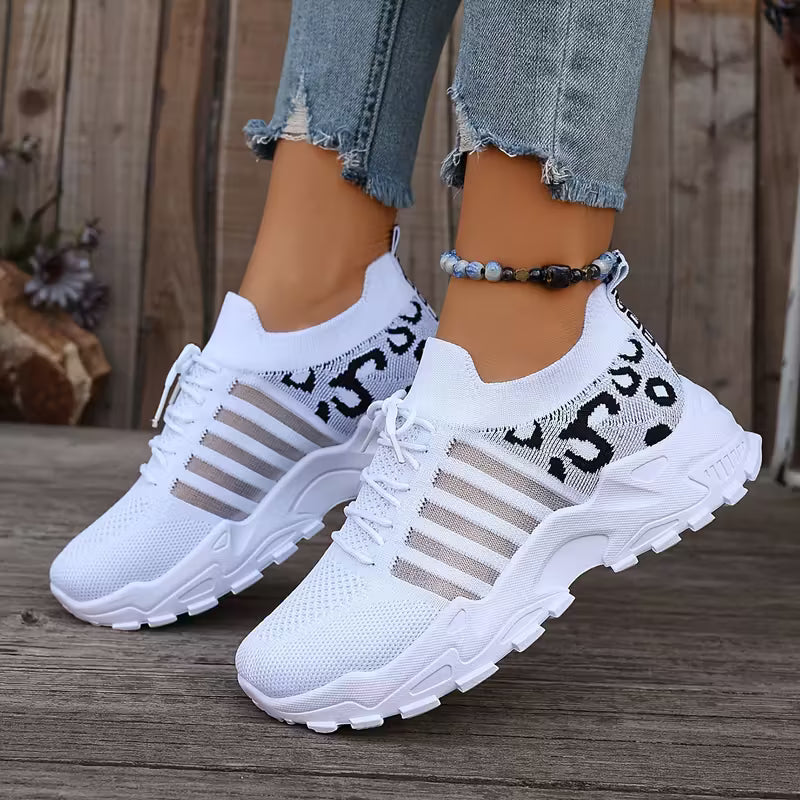 Zapatillas Claire — Tenis de correr deportivos y ligeros para mujer, diseño con plataforma transpirable