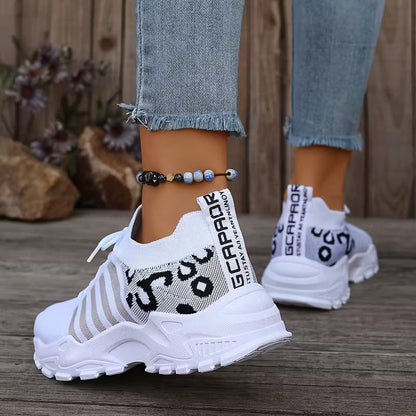 Zapatillas Claire — Tenis de correr deportivos y ligeros para mujer, diseño con plataforma transpirable