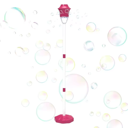Máquina de burbujas con luz