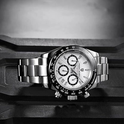 Reloj automático estilo DAYTONA con calibre NH35 (40 mm, cristal de zafiro)