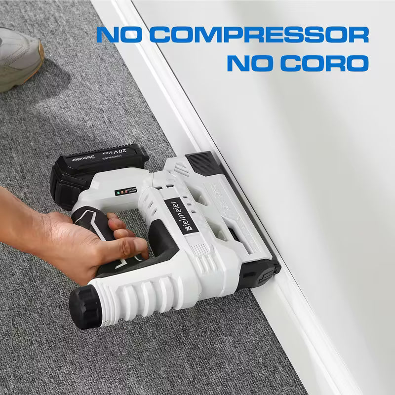 Clavadora y grapadora inalámbrica 2 en 1 (20V / 4V)