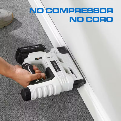 Clavadora y grapadora inalámbrica 2 en 1 (20V / 4V)