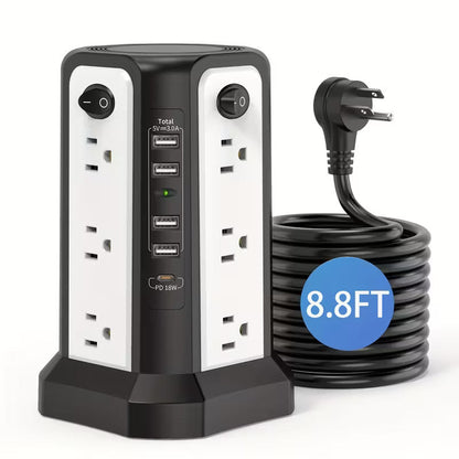 Centro de alimentación inteligente con USB