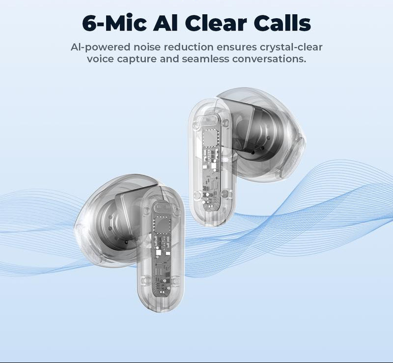 Auriculares Bluetooth 5.4 con pantalla LED, alta fidelidad y resistentes al agua, inalámbricos