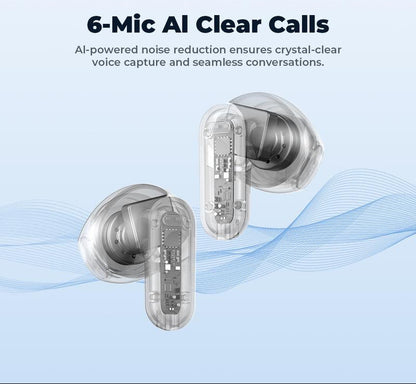 Auriculares Bluetooth 5.4 con pantalla LED, alta fidelidad y resistentes al agua, inalámbricos