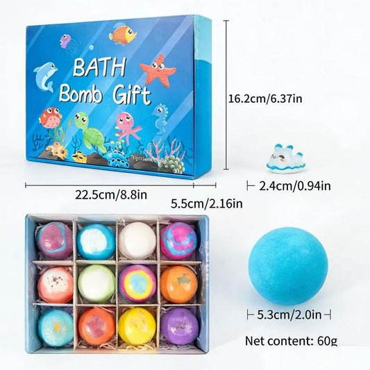 Bombas de baño para niños con sorpresas