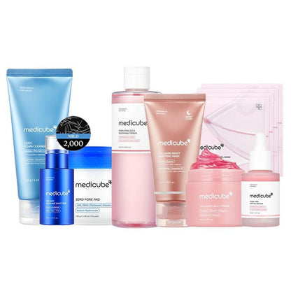 Set de Cuidado de la Piel Glass Glow – Rutina Completa de 8 Pasos para un Brillo Suave
