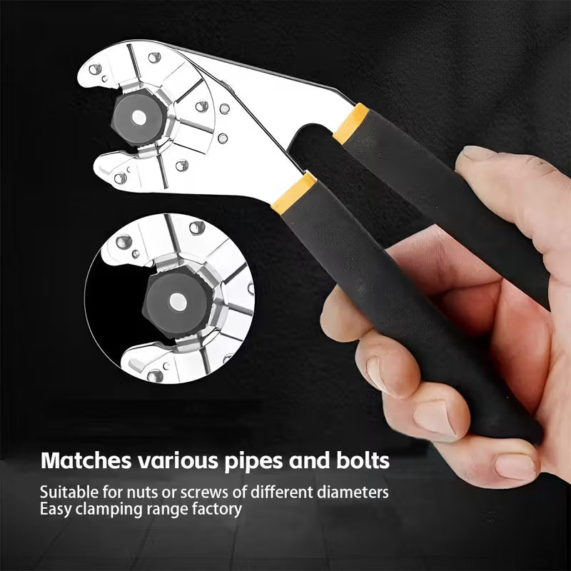 Juego de llaves multiusos 14 en 1 FlexiGrip – Llave ajustable de acero de alto carbono