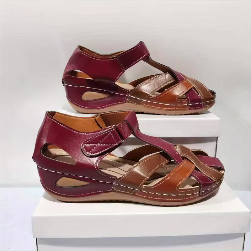 Sandalias Kelly™: cuñas elegantes de ancho especial para una comodidad diaria