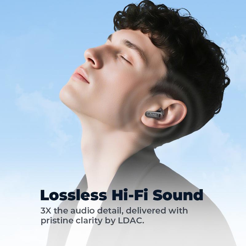 Auriculares Bluetooth 5.4 con pantalla LED, alta fidelidad y resistentes al agua, inalámbricos