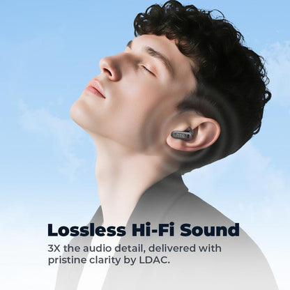 Auriculares Bluetooth 5.4 con pantalla LED, alta fidelidad y resistentes al agua, inalámbricos