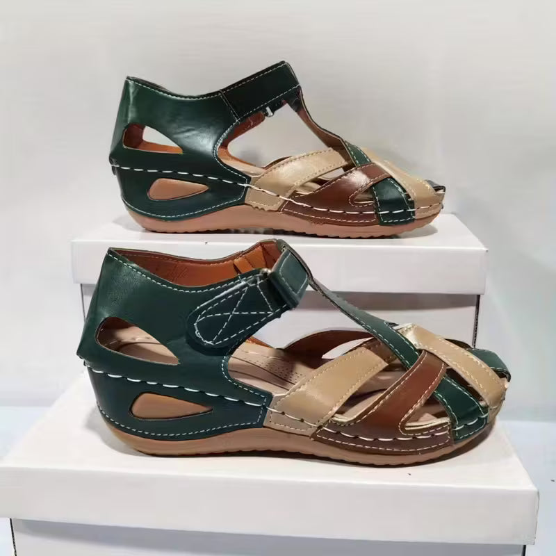 Sandalias Kelly™: cuñas elegantes de ancho especial para una comodidad diaria